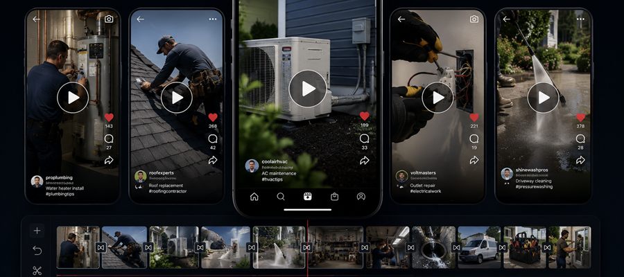 Illustrative concept: short-form video content